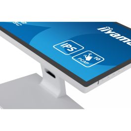 Iiyama Monitor Táctil 24" Full HD IPS, 1920x1080, 10 Puntos Táctiles, HDMI, DisplayPort, USB Hub, Altavoces (T2452MSC-W1)