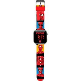 Kids Euroswan Reloj de Pulsera LED Spiderman Digital Infantil 4+ años Pilas Incluidas Material PE ABS