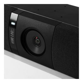 Owl Labs Owl Bar (Charcoal) - Dispositivo de Videoconferencia 4K con Enfoque de Altavoz Activo, Barra de Colaboración de Video USB-C, Certificado para Teams