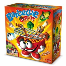 Goliath Fiesta de Barbacoa - Juego de Habilidad y Destreza Familiar Barbacoa que Salta para Niños a partir de 4 Años, 2-4 Jugadores Goliath Fiesta de Barbacoa - Juego de Habilidad y Destreza Familiar Barbacoa que Salta para Niños a partir de 4 Años, 2-4 Jugadores
