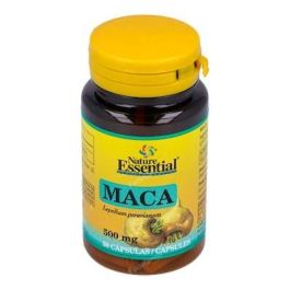 NATURE ESSENTIAL Maca 500 mg, 50 cápsulas. Suplemento alimenticio a base de Maca Orgánica (Lepidium peruvianum). Precio: 9.9500005. SKU: B15LYYPQH3
