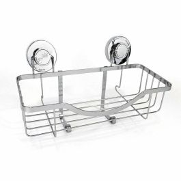 Soporte Organizador para Bañera Confortime Chromed Aluminio Plateado 30 x 13,5 x 15 cm (6 Unidades)