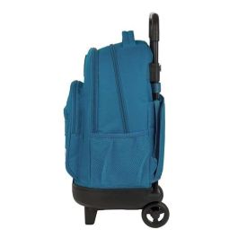 Cartera Escolar Safta Con Carro Blackfit8 -'Egeo-' Mochila Grande C- Ruedas Compact Extraible Cartera Escolar Safta Con Carro Blackfit8 -'Egeo-' Mochila Grande C- Ruedas Compact Extraible