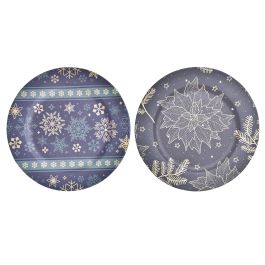 DKD Home Decor Centro Mesa Navidad Moderna Negro Dorado 33 x 2 x 33 cm (12 Unidades) Precio: 25.4999998. SKU: B1554DEQSP