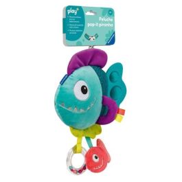 Ravensburger -PLAY + - Peluche pop-it piraña azul - Desde el nacimiento - Versión francesa - 34016 Ravensburger -PLAY + - Peluche pop-it piraña azul - Desde el nacimiento - Versión francesa - 34016