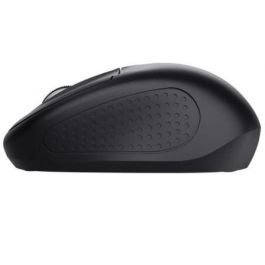 Trust Ratón Primo Inalámbrico 1600DPI, Ergonómico, Compatible con PC/Tablet/Smartphone, Negro