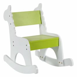 Silla mecedora Alexandra House Living Blanco Verde Madera MDF 33 x 55 x 51,5 cm Infantil Jirafa Precio: 30.59000032. SKU: B14RZ64J3R