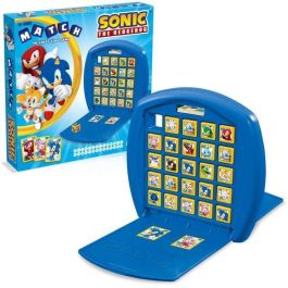 Match Sonic the Hedgehog - Juego de mesa - MOVIMIENTOS GANADORES - Juego de observación y táctica con personajes del videojuego Sonic