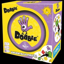 Asmodee Juego Dobble. Juego de cartas basado en la velocidad, observación y reflejos para niños y adultos.