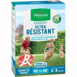 Vilmorin VIL3182670261480 Semillas de Césped Ultra Resistentes Etiqueta Roja - Resistente al pisoteo - Caja de 1kg Precio: 30.50000052. SKU: B17LFR839L