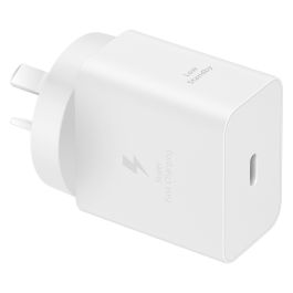 Samsung Cargador Rápido 45W EP-T4511 con Cable USB-C Blanco Super Fast Charging 2.0