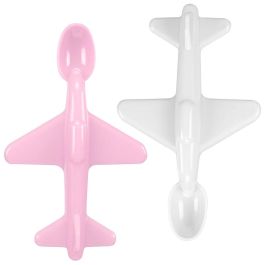 Tom et Zoe Juego de 2 Cucharas Avión Puericultura