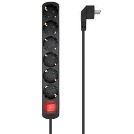 Aisens Regleta de Enchufes con 6 Tomas con Interruptor y Cable de 1.4M, Negro Precio: 6.7899997. SKU: B1DZEFLWQD