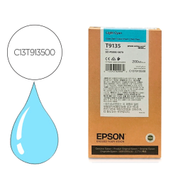 EPSON T9135 Light Cyan Ink Cartridge (200ml) para SC-P5000 Precio: 101.50000058. SKU: B12EVDYCV3