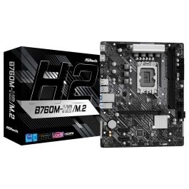 ASRock Placa Base B760M-H2/M.2 Intel LGA 1700 B760 DDR5 96GB HDMI+DP 4SATA 2M.2 5USB 3.2 1USB-C GBLAN Micro ATX 90-MXBN00-A0UAYZ Precio: 94.59000034. SKU: B19A5T44AP