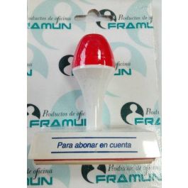 Sello Ent.Manual Framun Para Abonar En Cuenta 6 unidades Sello Ent.Manual Framun Para Abonar En Cuenta 6 unidades Precio: 22.9000002. SKU: B12GMJNNJM
