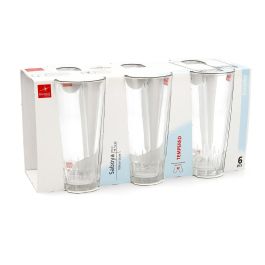 Set 6 Vasos Altos Vidrio Saboya Bormioli Rocco 31 cL