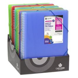 Carpeta Fundas (Tarifario) Carchivo Archivex-Star Espiral Pp A4 Con Goma Expositor De 15 4X 20 Fundas 5X 30 Fundas 3X 40 Fundas 2X 50 Fundas 1X 60 Fundas Precio: 107.49999975. SKU: B1BYFZK2W8