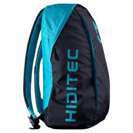 Hiditec BACK10002 Mochila Urbanpack para Portátiles 15.6" Impermeable, Nylon 400D, Correas Acolchadas y Ajustables, Negra y Azul