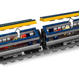 LEGO 60197 Tren de Pasajeros con Motor Teledirigido, Juego de Construcción City, 6-12 Años, 677 Piezas