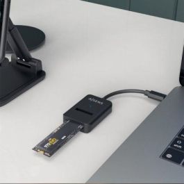 AISENS - USB-C DOCK M.2 (NGFF) ASUC-M2D011-BK SATA/NVME A USB3.1 GEN2, NEGRA AISENS - USB-C DOCK M.2 (NGFF) ASUC-M2D011-BK SATA/NVME A USB3.1 GEN2, NEGRA