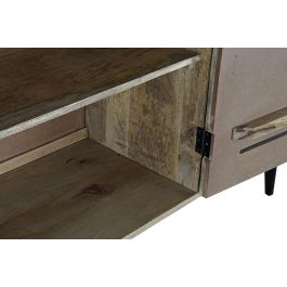 DKD Home Decor Buffet Alpino Negro 140 x 40 x 93 cm