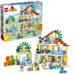 LEGO Duplo 10994 Casa Familiar 3en1 Juego de Construcción para Niños y Niñas a Partir de 3 Años con 218 Piezas Multicolor
