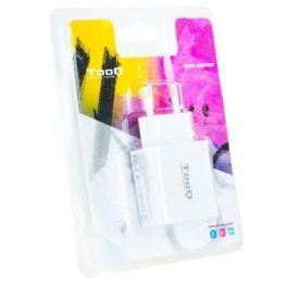 Cargador de Pared TooQ TQWC-2SC04WT/ 1xUSB Tipo-C/ 1xUSB/ 20W Cargador de Pared TooQ TQWC-2SC04WT/ 1xUSB Tipo-C/ 1xUSB/ 20W
