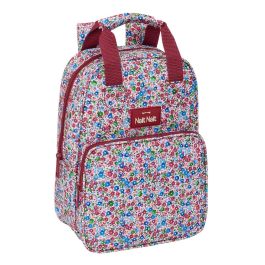 Mochila Escolar Nait Nait Flores coimbra burdeos Burdeos 20 x 28 x 8 cm Mochila Escolar Nait Nait Flores coimbra burdeos Burdeos 20 x 28 x 8 cm Precio: 14.49999991. SKU: B185W2X6V6