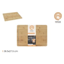 Tabla de cortar bambú 38.5 x 27.5 x 1.5 cm - Masterchef (6 Unidades) Precio: 35.95000024. SKU: B19QQC3MNL