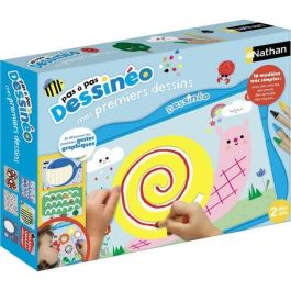 Nathan Primeros Dibujos: Juego de Pasatiempos Creativos para Niños de 2 Años con 16 Modelos Evolutivos y Plantillas Nathan Primeros Dibujos: Juego de Pasatiempos Creativos para Niños de 2 Años con 16 Modelos Evolutivos y Plantillas