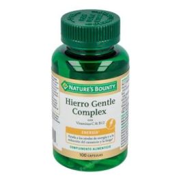 NATURE'S BOUNTY Hierro Gentle Complex 100Cap. Aporta Hierro para Energía y Reduce Cansancio y Fatiga con Vitamina C Precio: 12.4999996. SKU: B1KFHH4ND3