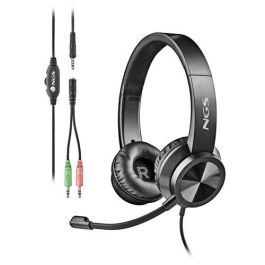 NGS Auriculares Supraurales con Micrófono Ajustable, Jack 3.5 mm, Ideal para Juegos, Música y Telefonía Precio: 16.50000044. SKU: S0234130