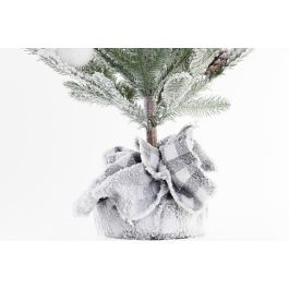 Arbol Navidad Alpina DKD Home Decor Verde Blanco 30 x 66 x 30 cm (2 Unidades)