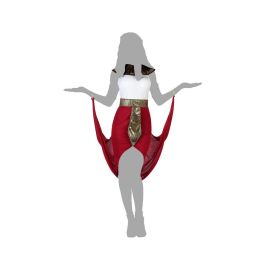 Disfraz Egipcia Mujer Adulto Cleopatra Rojo XS-S Disfraz Egipcia Mujer Adulto Cleopatra Rojo XS-S