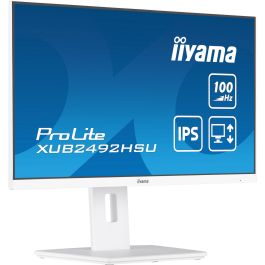 iiyama XUB2492HSU-W6 Monitor de 24" FHD (1920x1080) IPS 100Hz 0.4ms Altavoces Pivot Blanco