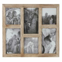 Marco Multifoto Alpino DKD Home Decor Natural 1.2 x 29 x 35 cm Precio: 10.50000006. SKU: S3040846