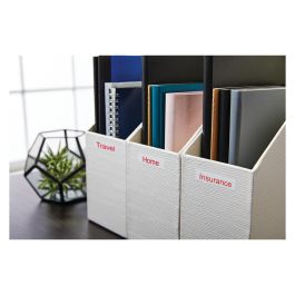 DYMO Cinta LM D1 12mmx7m Rojo/blanco