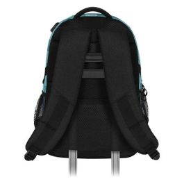 Karactermania Mochila Minnie Run. Plus Fan Indigo Ripstop, 3 Compartimentos, Puerto USB, 44x34x21 cm