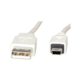VALUE Cable USB 2.0 A a Mini USB de 5 Pines, 3 Metros, Blanco Precio: 23.68999952. SKU: B14XHW73XX