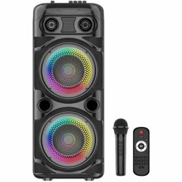 Altavoz Karaoke iluminado - INOVALLEY - KA123-XXL - Bluetooth V5.0 - 75 cm - 900 W - Negro Precio: 121.49999983. SKU: B1G49DHP7P