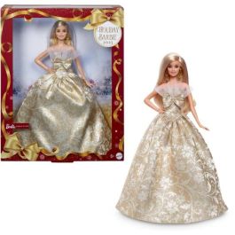 Barbie Muñeca Feliz Navidad JBH95 - MATJBH95 - Muñeca Rubia Coleccionable Precio: 63.50000019. SKU: B1AYQDQK9K