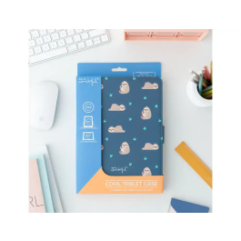 Funda para tablet universal 10,2''/10,4'' Wondee Osos Perezosos, Antigolpes con Soporte Giratorio 360°, Cierre Imán