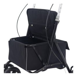 Rolser Carro de la compra con asiento plegable kadira ln, 4 ruedas, 100kg carga max