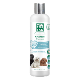 Men For San Champú Intensificador Color para Perro Manto Blanco Negro Marrón 300 mL Profesional pH Neutro Pieles Sensibles Lavados Frecuentes Precio: 5.50000055. SKU: B18SAW22FZ