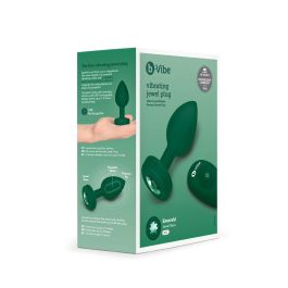 Plug Anal B-Vibe Vibrating Jewel Verde M/L Precio: 117.49999998. SKU: S13015617