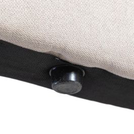 Cabecero Beige Tejido Dormitorio 160 X 122 cm