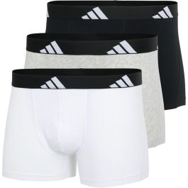 Bóxer de Hombre Adidas Slip Active Flex Cotton Blanco 3 Piezas XL Precio: 35.6345. SKU: B18MGM6M53