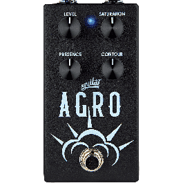 Aguilar Pedal Overdrive para Bajo AGRO V2, distorsión total, con controles de Saturación, Contour, Presence y Nivel