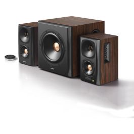 Edifier S360DB Sistema de Altavoces 2.1 Bluetooth Madera/Negro para Audio Doméstico/PC